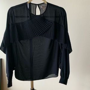 Navy Blouse